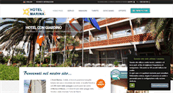 Desktop Screenshot of marina-hotel.com