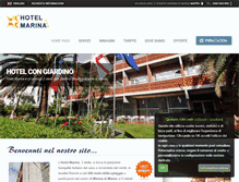 Tablet Screenshot of marina-hotel.com